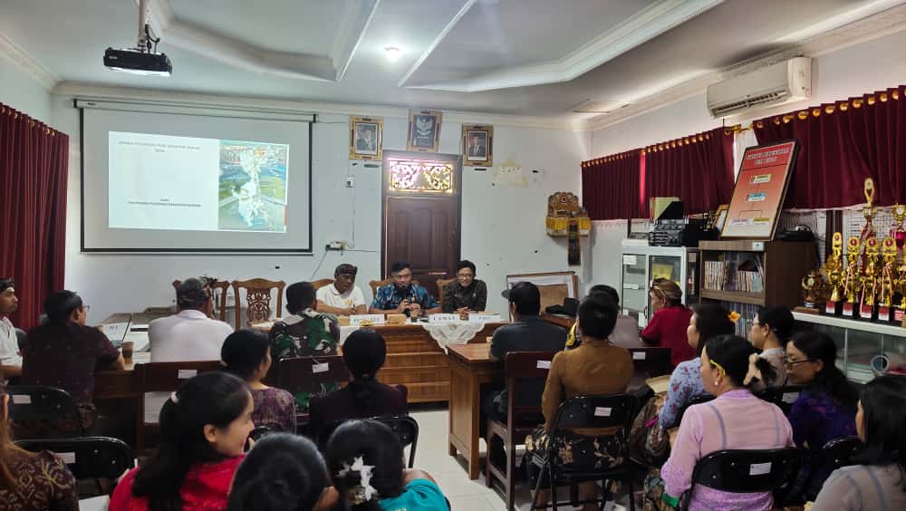 SOSIALISASI POSYANDU BIDANG 6 SPM DARI TIM POSYANDU KABUPATEN GIANYAR